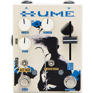 ギター Umbrella Company Hume Umbrella Companyから、逆再生やモーフィングなどの機能を備えた空間系
