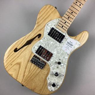 Fender Made in Japan Traditional 70s Telecaster Thinline Maple Fingerboard Natural 長期展示品特価 |現物画像