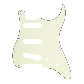 Fenderフェンダー 11-Hole Modern-Style Stratocaster S/S/S Pickguards MINT GREEN ピックガード
