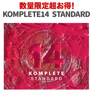 NATIVE INSTRUMENTSKomplete 14 Standard ソフトウェア音源 プラグインエフェクト [メール納品 代引き不可]