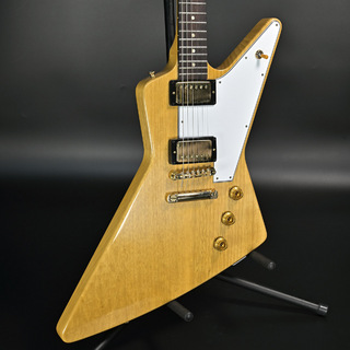 Gibson Custom Shop 1958 Korina Explorer Reissue VOS White Pickguard Natural 【名古屋栄店】