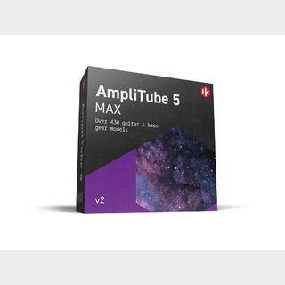 IK Multimedia Amplitube 5 MAX V2【シリアルメール納品】【代引不可】【12月2日までTONEX MAX プレゼント！＆BF限定価格