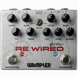 Wampler Pedals RE WIRED ワンプラーペダル オーバードライブ ディストーション【WEBSHOP】