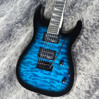 Jackson JS Series Dinky JS20 DKQ 2PT Transparent Blue Burst