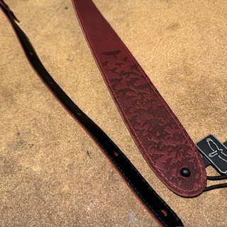 Paul Reed Smith(PRS) Leather Birds Swarm Strap Rust　111976