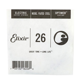 Elixir16226/026 バラ弦×4本 エリクサー オプティウェブ ギター弦