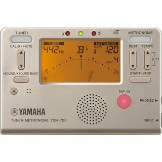 YAMAHA TDM-700G ヤマハ チューナーメトロノーム ゴールド【福岡パルコ店】