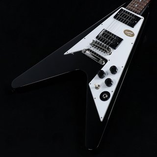 EpiphoneInspired by Gibson Custom Kirk Hammett 1979 Flying V Ebony(重量:3.34kg)【渋谷店】