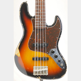 Fullertone Guitars JAY-BEE 60 5st Rusted 3-tone Sunburst