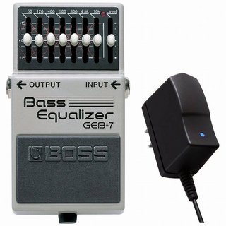 BOSS GEB-7 Bass Equalizer［純正ACアダプター同時購入セット］ベースイコライザー GEB7【WEBSHOP】