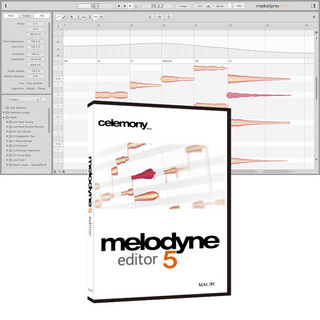 CelemonyMelodyne 5 Editor パッケージ版【☆★2024・SUMMER CLEARANCE SALE★☆～7/8】