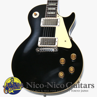 Gibson Custom Shop 2023 Japan Limited Run 1954 Les Paul Standard Wraparound 2-Humbucker VOS (All Ebony)