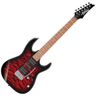 Ibanezエレキギター GRX70QA-TRB / Transparent Red Burst