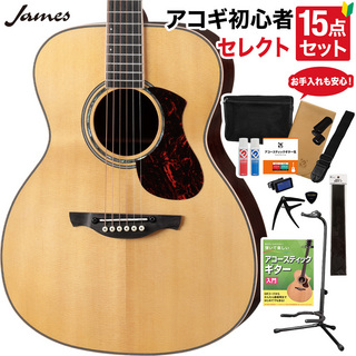 JamesJ-500S VNT 教本・お手入れ用品付き15点セット アジャスタブルサドル搭載 簡単弦高調整