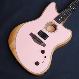 Fender Acoustasonic Player Jazzmaster Rosewood Fingerboard Shell Pink 【横浜店】