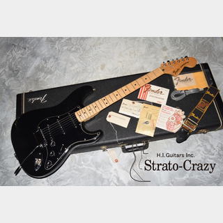Fender Stratocaster Early '79 Black/Maple neck "Full original & Mint condition"