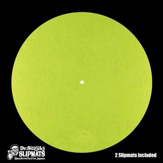 STOKYO Dr. Suzuki Slipmats Mix Edition (Tennis Ball Yellow) 2枚入 スリップマット