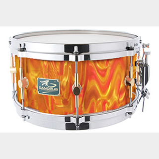 canopus The Maple 6.5x12 Snare Drum Marmalade Swirl