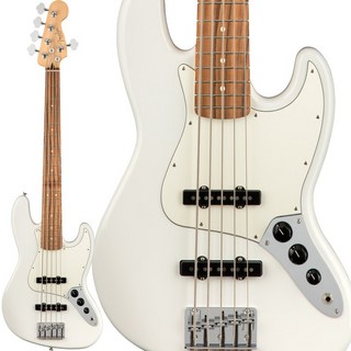 Fender【入荷待ち、ご予約受付中】 Player Jazz Bass V (Polar White/Pau Ferro)