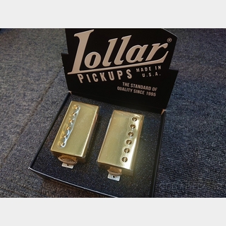 LOLLAR PICKUPS Imperial 'Low Wind' Set -Gold Cover / Single Conductor-【ギブソンフロア取扱品】