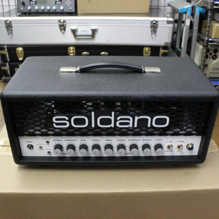 SoldanoSLO-30 Classic Head Black Tolex Metal Grille 30W ソルダーノ ギターアンプヘッド です