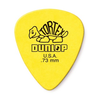 Jim Dunlop 418R TORTEX STD YE 0.73mm ギターピック×12枚