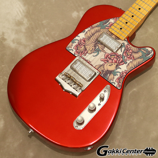 Belltone Guitars B-Classic Two, Matte Candy Apple Red