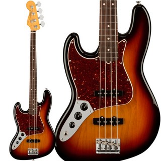 Fender American Professional II Jazz Bass LEFT-HAND (3-Color Sunburst/Rosewood)