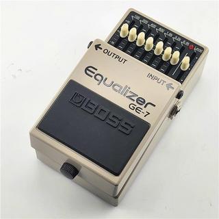 BOSS GE-7 日本製 BOSS GE-7 Equalizer(比較記): 昔に比べりゃ 金も入るし・・・・