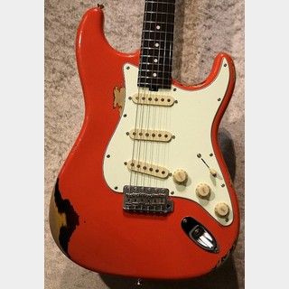 Red HouseGeneral S/SSS Fiesta Red on 3TS Heavy Aged【マルチレイヤー】【マダガスカルローズ指版】【3.33kg】