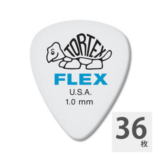 Jim Dunlop428 Tortex Flex Standard 1.0mm ギターピック×36枚