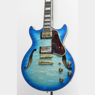 Ibanez AM93QM / Jet Blue Burst