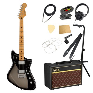 Fenderフェンダー Player Plus Meteora HH SVB エレキギター VOXアンプ付き 入門11点 初心者セット