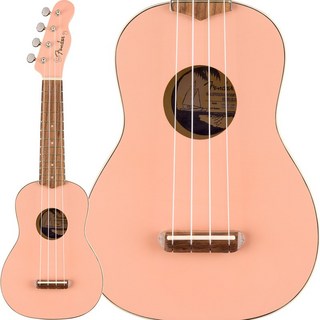 Fender Acoustics VENICE SOPRANO UKULELE Shell Pink 【お取り寄せ】