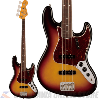 Fender American Vintage II 1966 Jazz Bass Rosewood Fingerboard 3-Color Sunburst (ご予約受付中)
