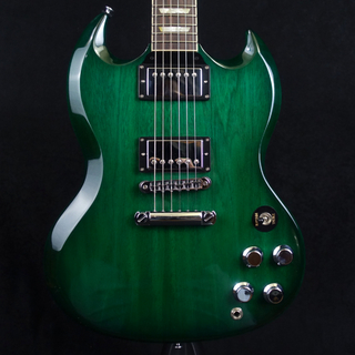 Gibson Demo Guitar/Mod Collection SG Standard ‘61 Translucent Teal Green with Black Perimeter Burst