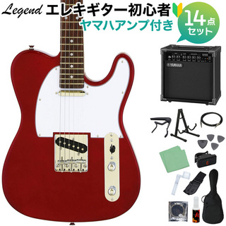 LEGEND LTE-Z CA エレキギター 初心者14点セット 【ヤマハアンプ付き】 【WEBSHOP限定】