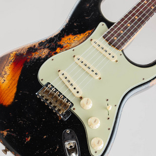 Fender Custom Shop 2024 Collection Time Machine 1963 Stratocaster Super Heavy Relic/SFABK/3TSB