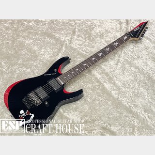 O.Z.Y Takamiy's Guitar / Black w/Red bevel