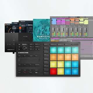 NATIVE INSTRUMENTSはじめてのビートメイク 3点セット (Maschine Mikro MK3 + Komplete Audio 1 + Komplete 14 Select)