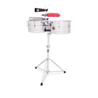 LPLP255-S TITO PUENTE 12" AND 13" TIMBALES Stainless Steel ティンバレス