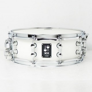 Sonor SQ1-1405SDW SPW [SQ1 Series 14×5 /Satin Pure White] 【店頭展示特価品】