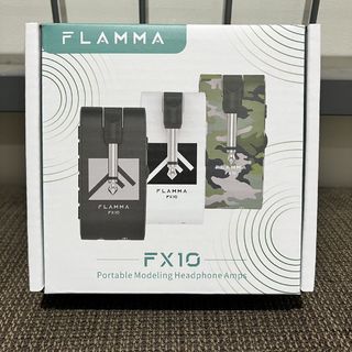 FLAMMAFX10 (ブラック) ヘッドホンアンプ ポータブル モデリング