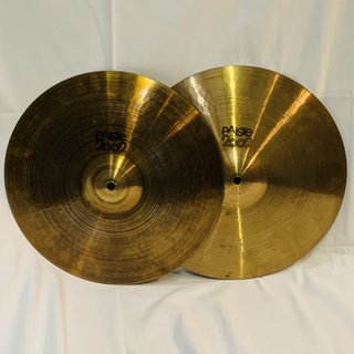 PAiSTe 2002 Hihat 14" ペア / 黒ロゴ【中古特価 大創業祭!! ローン分割手数料0%(12回迄)】