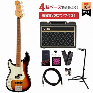 FenderPlayer Plus Precision Bass Left-Hand Pau Ferro Fingerboard 3-Color Sunburst フェンダー [左利き用]VOX