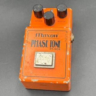 Maxon PT-909 Phase Tone 1970's Analog Phaser Vintage Guitar