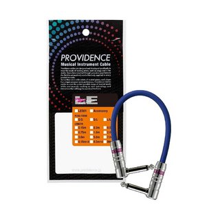 Providence Silver Link  LE501 Patch 0.3m L/L BL BLUE EF 30センチ パッチケーブル【横浜店】