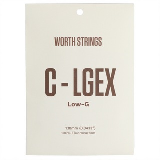 Worth StringsC-LGEX Low-G EX 単品 ウクレレ弦 バラ弦