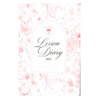 ヤマハミュージックメディア ピアノ指導者お役立ち レッスン手帳2026スリム マンスリー