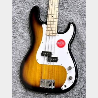 Squier by FenderSonic Precision Bass 2-Color Sunburst / Maple【2023年NEWモデル】